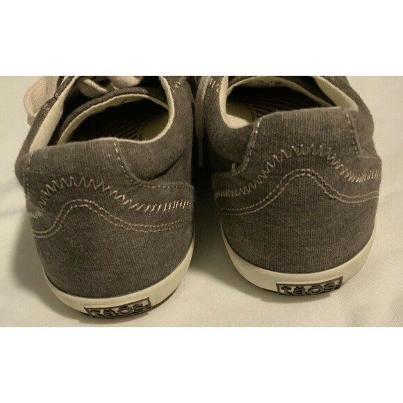 Taos Star Women's Canvas Sneakers Brown Cream Size 8.5 - Picture 4 of 6